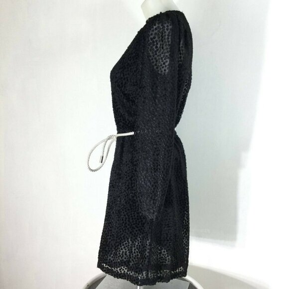 Robert Rodriguez Pauline Rope Belt Velvet Dot Mini - Picture 4 of 9